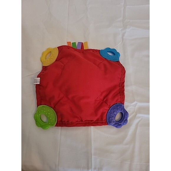 Lion Nuby Comfort Teether Teething Blanket Blankie 0m+ Squeaks BPA Free Lovey - Picture 9 of 16